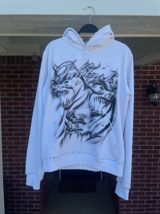 WHITE (DISTRESSED) HOPDIE